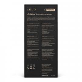 Масажер простати LELO Loki Wave 2 Base Blue, 2 мотори, манливий рух + вібрація - 5
