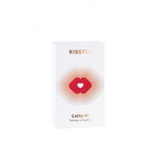 Пульсатор із вакуумним стимулятором KISSTOY Cathy III Pink