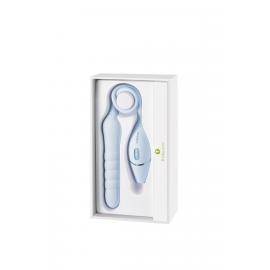 Пульсатор із вакуумним стимулятором KISSTOY Cathy III Light Blue - 5