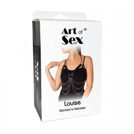 Жіноча портупея Art of Sex - Louise черная XS-2XL - 2
