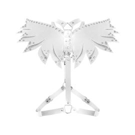 Жіноча портупея Art of Sex - Wings біла XS-M - 4