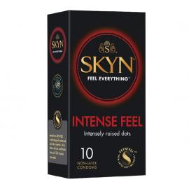 Презервативы SKYN Intense Feel – рельефное наслаждение с точками и ребрами, 10 шт - 1