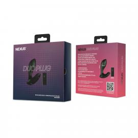 Анальна вібропробка Nexus DUO Plug Medium - 3