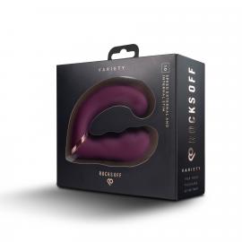 Вібратор Rocks Off Gemini Burgundy - 8