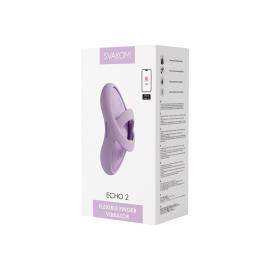 Кліторальний вібратор Svakom Echo 2 Pink Lilac - 2