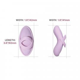 Кліторальний вібратор Svakom Echo 2 Pink Lilac - 11