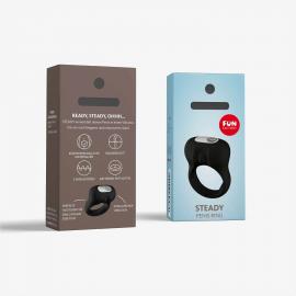 Ерекційне віброкільце Fun Factory Steady - 2