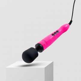 Вібромасажер DOXY Die Cast Massager Hot Pink, дуже потужний, живлення 220В, металевий корпус - 4