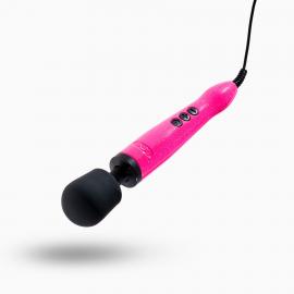 Вібромасажер DOXY Die Cast Massager Hot Pink, дуже потужний, живлення 220В, металевий корпус - 5