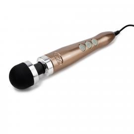Вібромасажер DOXY Die Cast 3 Rose Gold, дуже потужний, живлення 220В, металевий корпус - 1