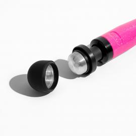 Вібромасажер DOXY Die Cast 3 Hot Pink, дуже потужний, живлення 220В, металевий корпус - 4