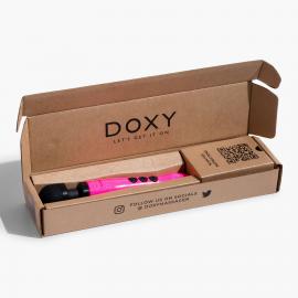 Вібромасажер DOXY Die Cast 3 Hot Pink, дуже потужний, живлення 220В, металевий корпус - 9