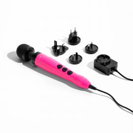 Вібромасажер DOXY Die Cast 3 Hot Pink, дуже потужний, живлення 220В, металевий корпус - 6