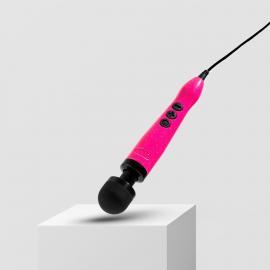 Вібромасажер DOXY Die Cast 3 Hot Pink, дуже потужний, живлення 220В, металевий корпус - 3