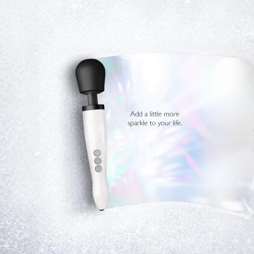 Вібромасажер DOXY Die Cast R Stardust White