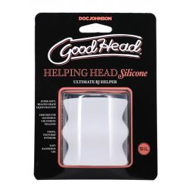 Мастурбатор Doc Johnson GoodHead - Helping Head Silicone - 4