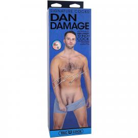 Фалоімітатор Doc Johnson Signature Cocks Dan Damage 10 inch UltraSkyn - 5