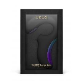 Кліторально-вагінальний звуковий стимулятор LELO Enigma Double Sonic Black - 4