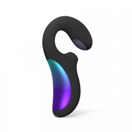 Кліторально-вагінальний звуковий стимулятор LELO Enigma Double Sonic Black - 1