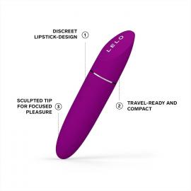 Шикарна віброкуля LELO Mia 3 Deep Rose - 3