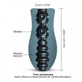 Мастурбатор Dorcel Sili-Cup Dual Sensation - 7