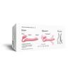 Безремінний страпон Strap-On-Me Rose S, повністю регульований, діаметр 2,7 см