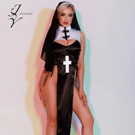 Еротичний костюм черниці JSY 5950 One Size - 1