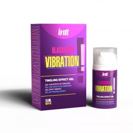 Жидкий вибратор Intt Vibration Blackberry (15 мл) со вкусом ежевики - 1