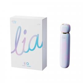 Вакуумный клиторальный стимулятор Zalo Lia Floral White - 3