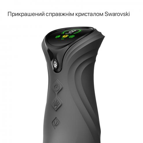 Пульсатор-кролик с вибрацией Zalo Mose 2 Obsidian Black