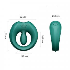 Ерекційне кільце Zalo Apis Turquoise Green - 4