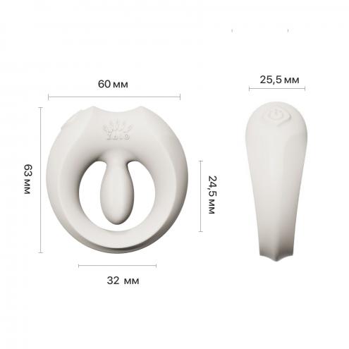Ерекційне кільце Zalo Apis Ivory White