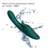 Вібратор-кролик Zalo Ares Turquoise Green