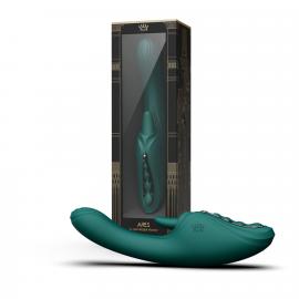Вібратор-кролик Zalo Ares Turquoise Green - 8