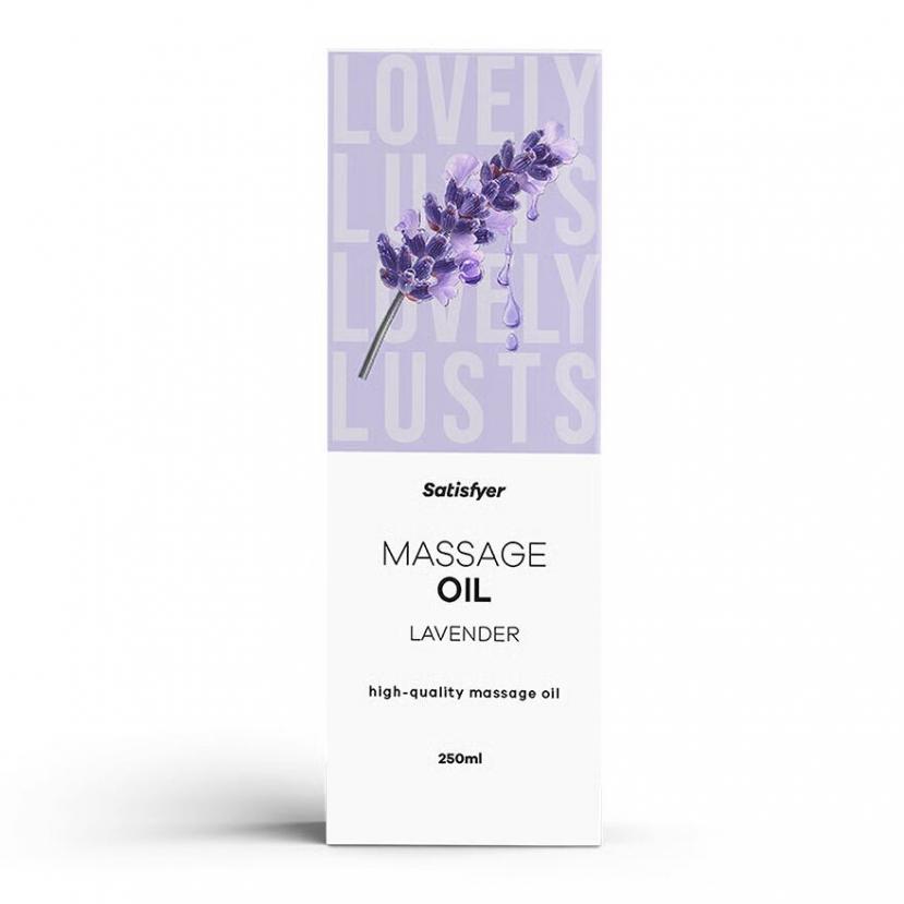 Масажна олія Satisfyer Massage Oil Lavender 250 мл