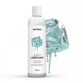 Лубрикант на водной основе Satisfyer Juicy Lubricant Cooling Comfort water based 300 мл - 2