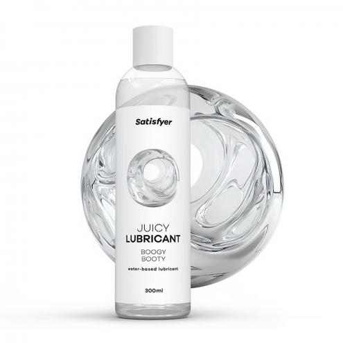Анальная смазка на водной основе Satisfyer Juicy Lubricant Boogy Booty water based 300 мл