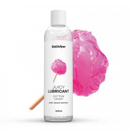 Лубрикант на водной основе Satisfyer Juicy Lubricant Cotton Candy water based 300 мл - 6