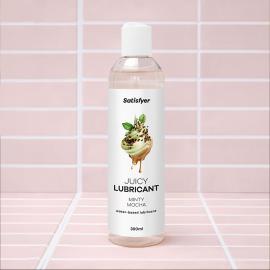 Лубрикант на водной основе Satisfyer Juicy Lubricant Minty Mocha water based 300 мл - 4