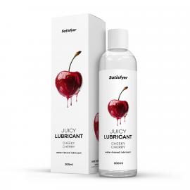 Лубрикант на водній основі Satisfyer Juicy Lubricant Cheeky Cherry water based 300 мл