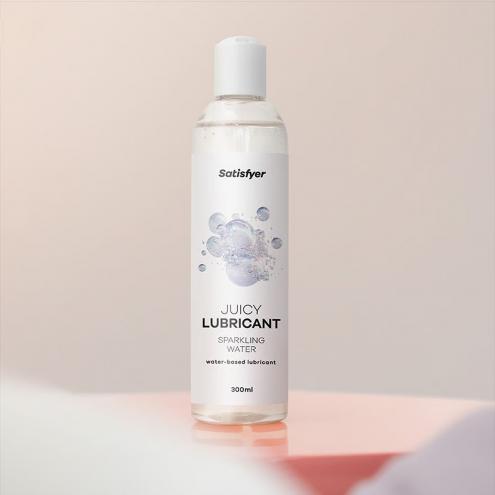 Лубрикант на водной основе Satisfyer Juicy Lubricant Sparkling Water water based 300 мл