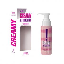 Зволожуючий крем-гель 2в1 Intt Creamy Attraction Seduction 100мл з афродизіаком, унісекс - 1