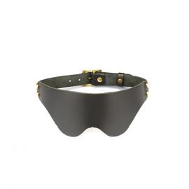 Шкіряна маска на очі Liebe Seele Samurai Blindfold - 1
