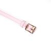Шкіряна маска на очі Liebe Seele White Pink Fairy Goat Leather Blindfold