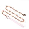 Нашийник з повідцем Liebe Seele White Pink Fairy Goat Leather Collar