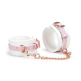 Поножи Liebe Seele White Pink Fairy Leather Ankle Cuffs - 1