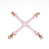 Хрестовина Liebe Seele White Pink Leather Hogtie