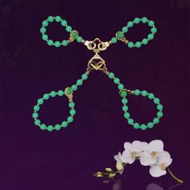 Нефритові наручники та поножі LOCKINK Jade Handcuffs Anklecuffs - 2