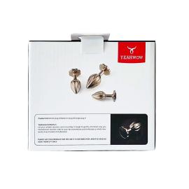 Набір анальних пробок LOCKINK YEAHWOW Nympho Butt Plug Set - 3