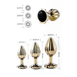 Набір анальних пробок LOCKINK YEAHWOW Nympho Butt Plug Set - 2